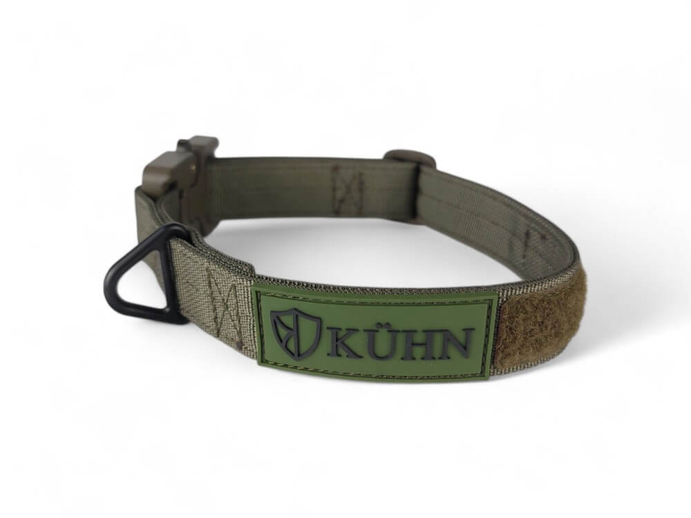 Halsband "Flex" 25mm Oliv