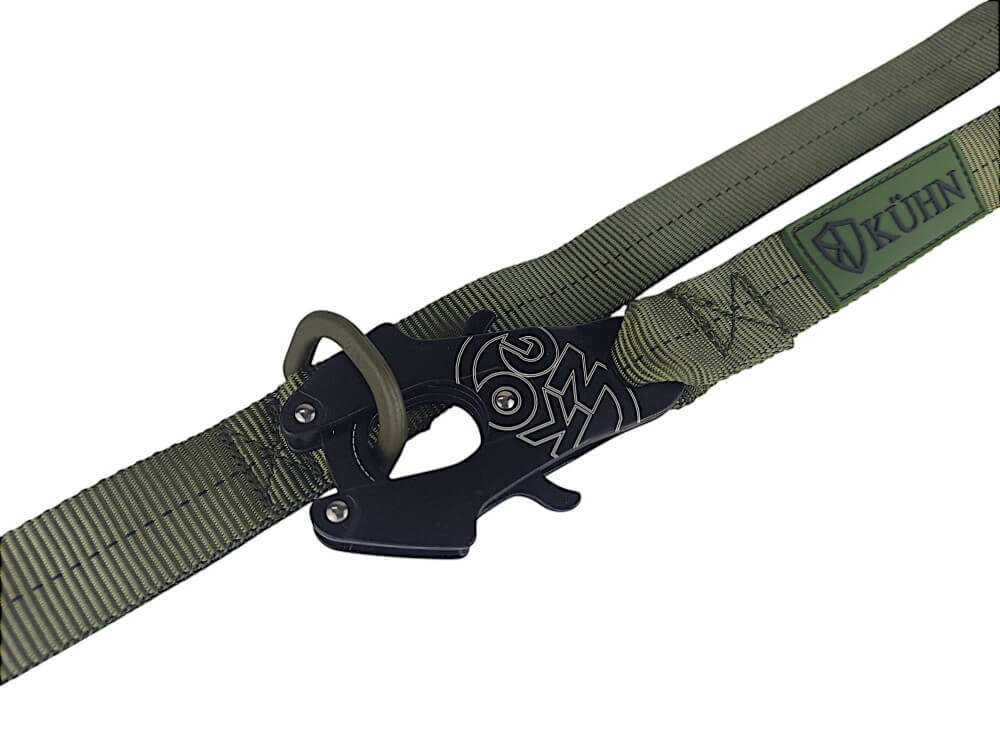 Führleine Körperschlaufe Oliv