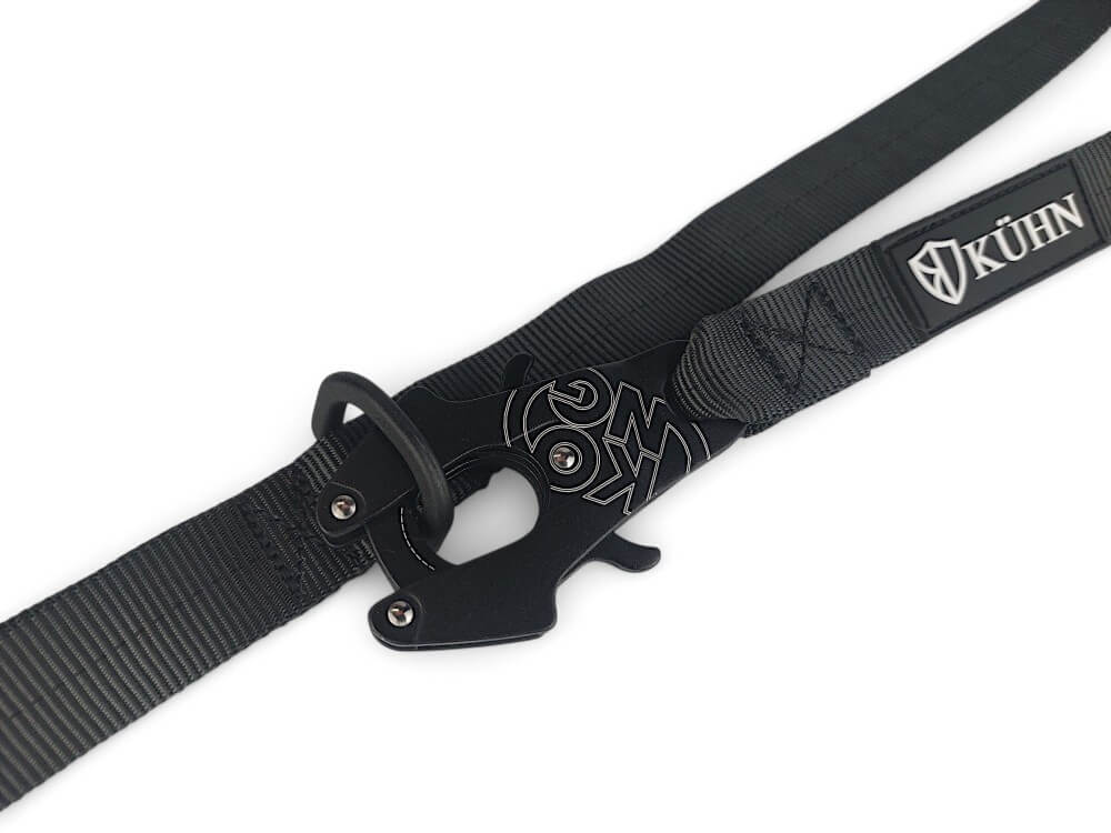 Führleine Körperschlaufe Schwarz